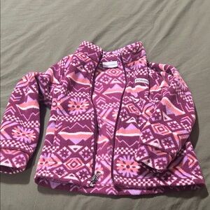 Columbia Kids' Purple and Pink Patterned Jacket